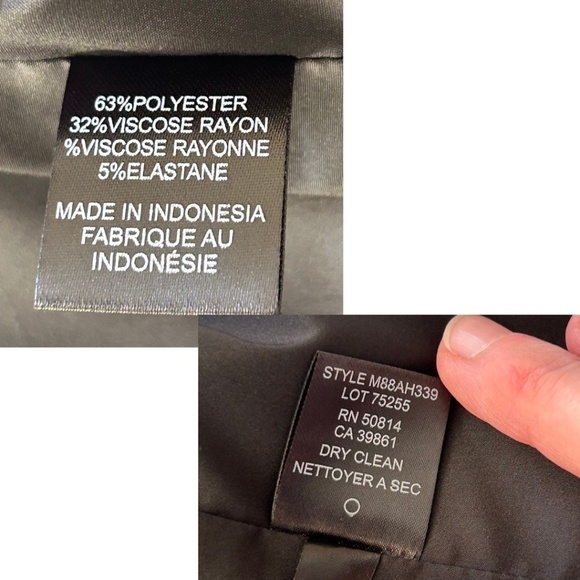 Tahari Moxie Black Pencil Skirt NWT Size 10 - Picture 11 of 15